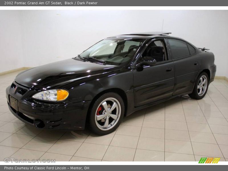 Black / Dark Pewter 2002 Pontiac Grand Am GT Sedan