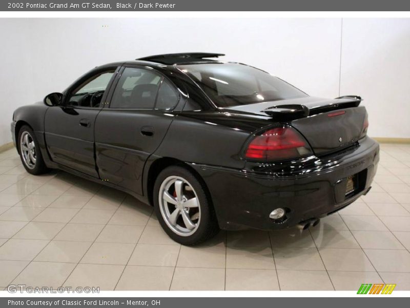 Black / Dark Pewter 2002 Pontiac Grand Am GT Sedan
