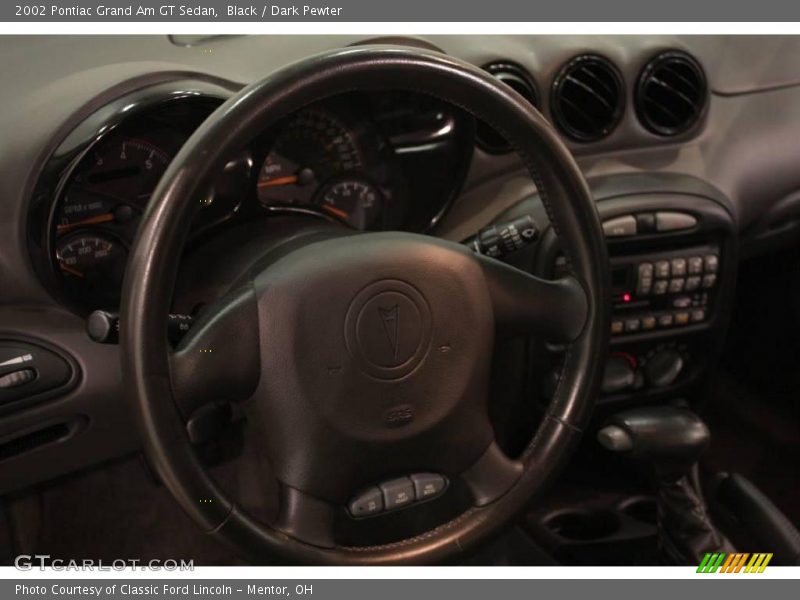 Black / Dark Pewter 2002 Pontiac Grand Am GT Sedan