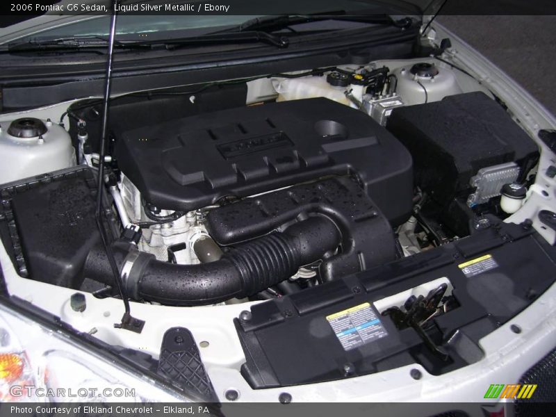 Liquid Silver Metallic / Ebony 2006 Pontiac G6 Sedan