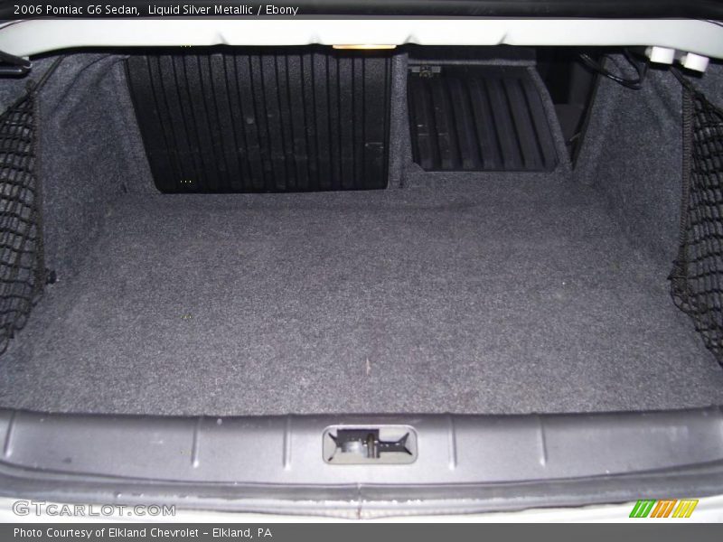 Liquid Silver Metallic / Ebony 2006 Pontiac G6 Sedan