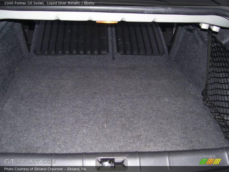 Liquid Silver Metallic / Ebony 2006 Pontiac G6 Sedan