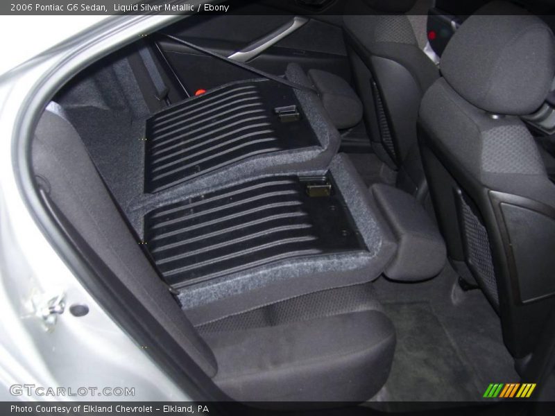 Liquid Silver Metallic / Ebony 2006 Pontiac G6 Sedan