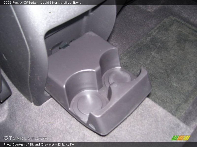 Liquid Silver Metallic / Ebony 2006 Pontiac G6 Sedan