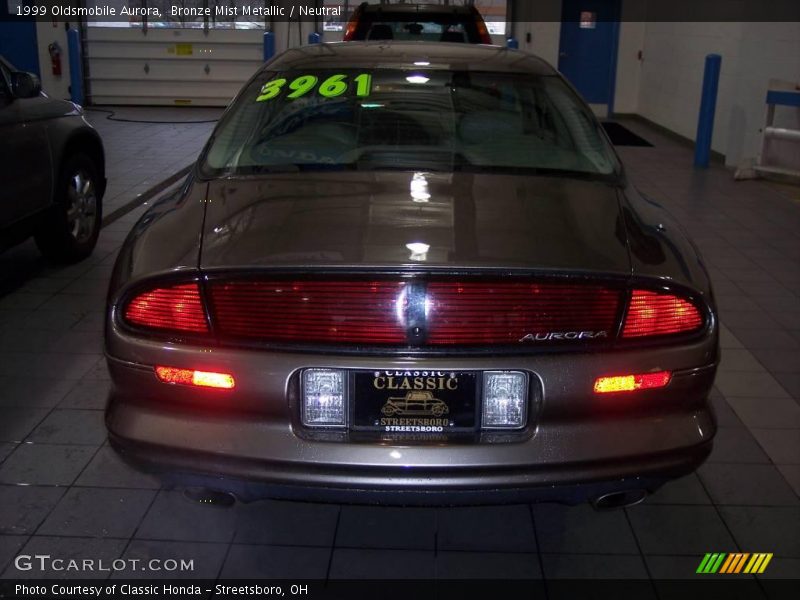 Bronze Mist Metallic / Neutral 1999 Oldsmobile Aurora