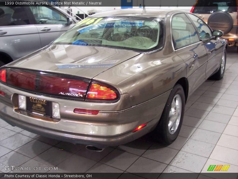 Bronze Mist Metallic / Neutral 1999 Oldsmobile Aurora