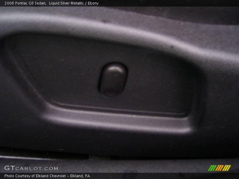 Liquid Silver Metallic / Ebony 2006 Pontiac G6 Sedan