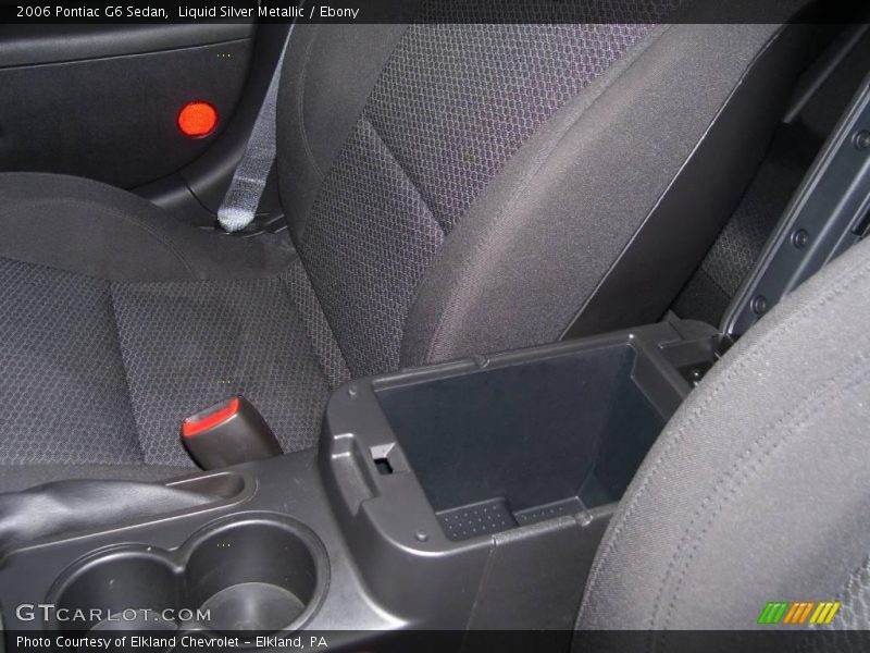Liquid Silver Metallic / Ebony 2006 Pontiac G6 Sedan