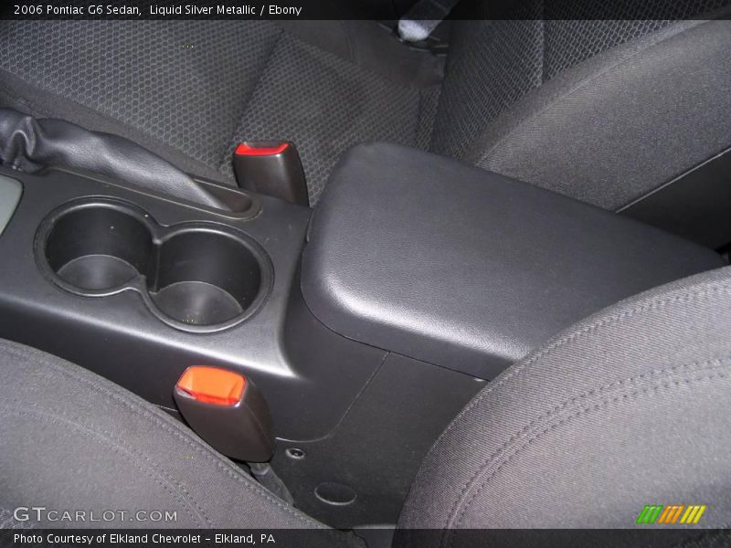 Liquid Silver Metallic / Ebony 2006 Pontiac G6 Sedan