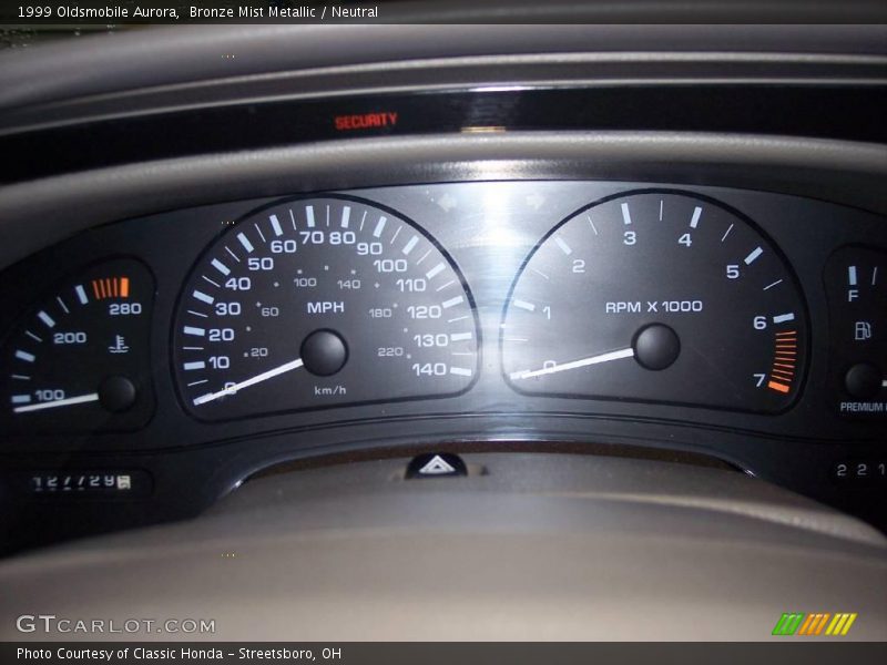 Bronze Mist Metallic / Neutral 1999 Oldsmobile Aurora