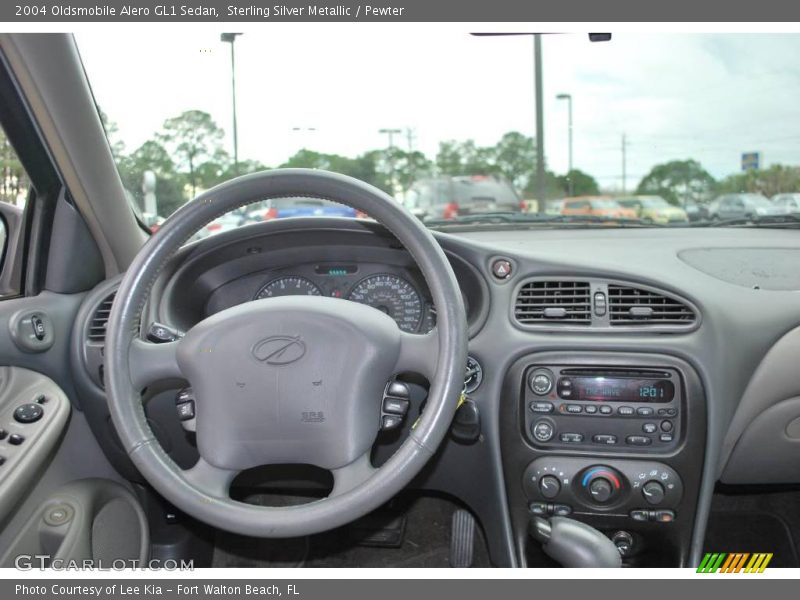Sterling Silver Metallic / Pewter 2004 Oldsmobile Alero GL1 Sedan