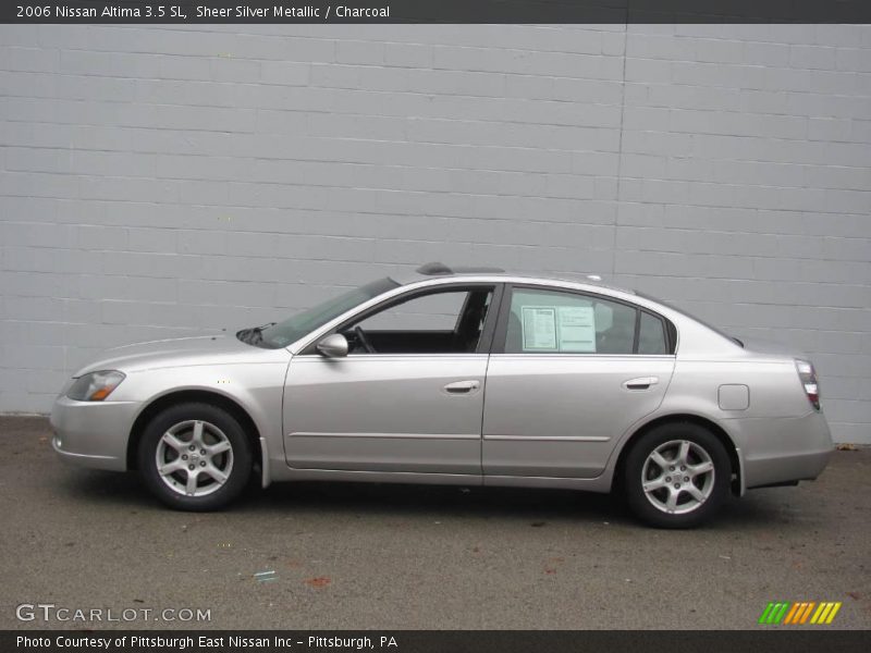 Sheer Silver Metallic / Charcoal 2006 Nissan Altima 3.5 SL