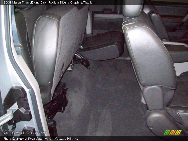 Radiant Silver / Graphite/Titanium 2004 Nissan Titan LE King Cab