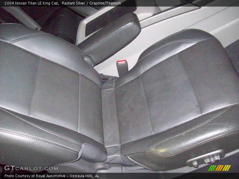 Radiant Silver / Graphite/Titanium 2004 Nissan Titan LE King Cab