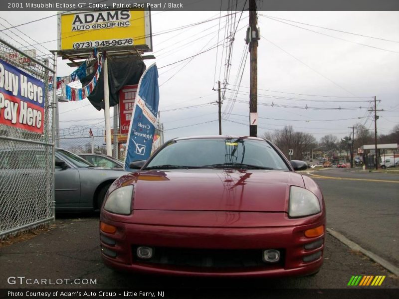 Patriot Red Pearl / Black 2001 Mitsubishi Eclipse GT Coupe