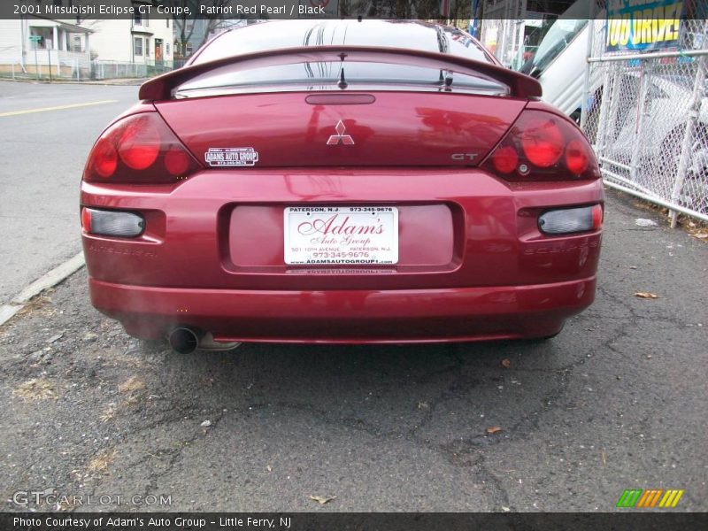 Patriot Red Pearl / Black 2001 Mitsubishi Eclipse GT Coupe