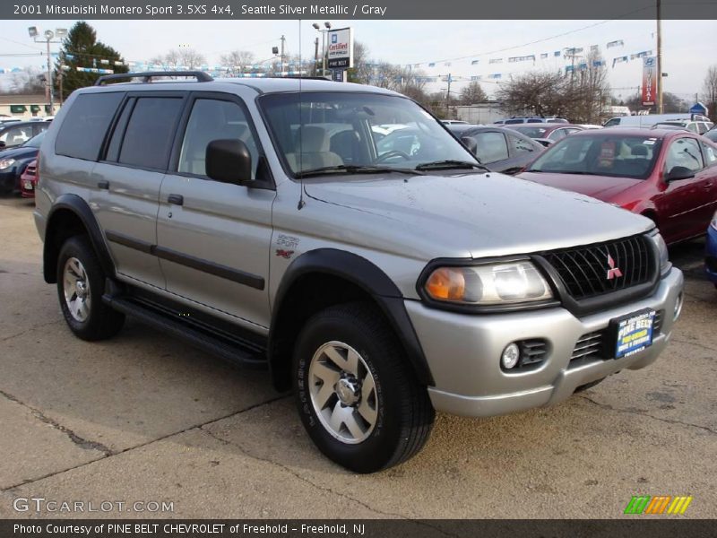 Seattle Silver Metallic / Gray 2001 Mitsubishi Montero Sport 3.5XS 4x4