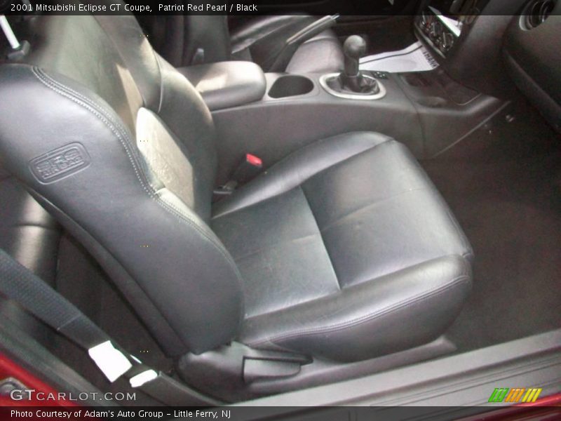 Patriot Red Pearl / Black 2001 Mitsubishi Eclipse GT Coupe