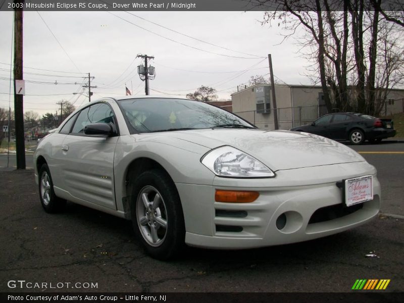 Dover White Pearl / Midnight 2003 Mitsubishi Eclipse RS Coupe