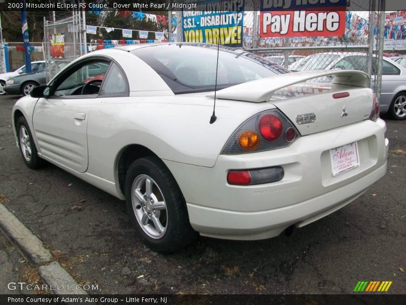 Dover White Pearl / Midnight 2003 Mitsubishi Eclipse RS Coupe