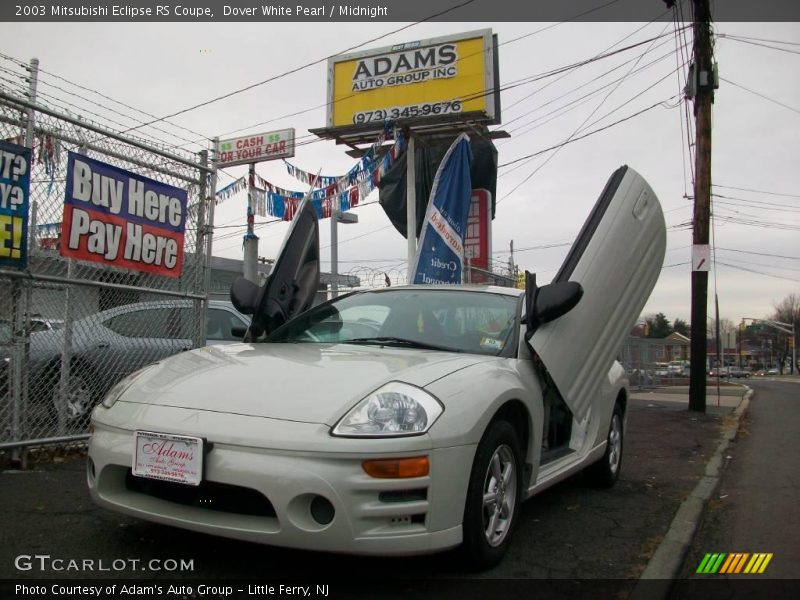 Dover White Pearl / Midnight 2003 Mitsubishi Eclipse RS Coupe
