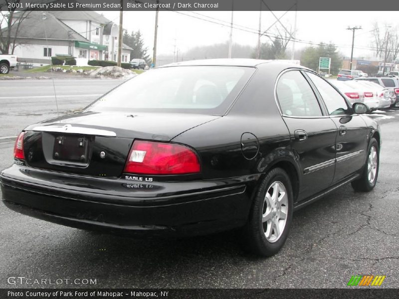 Black Clearcoat / Dark Charcoal 2001 Mercury Sable LS Premium Sedan