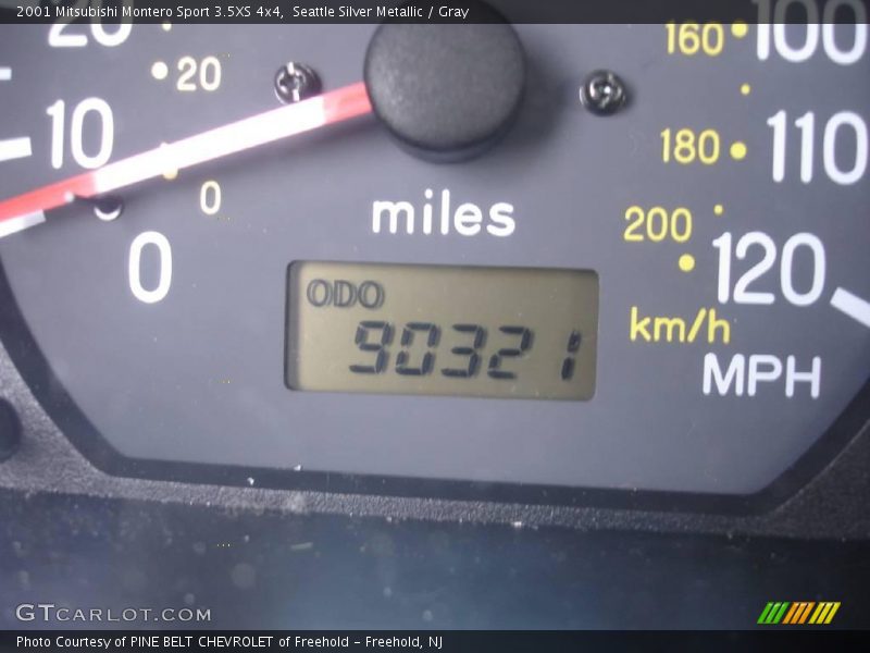Seattle Silver Metallic / Gray 2001 Mitsubishi Montero Sport 3.5XS 4x4