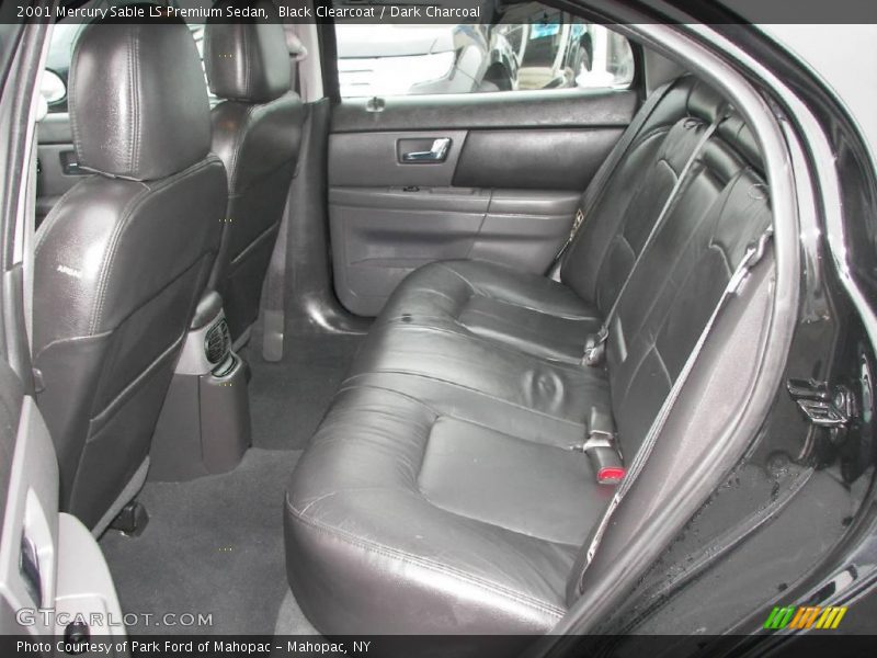 Black Clearcoat / Dark Charcoal 2001 Mercury Sable LS Premium Sedan