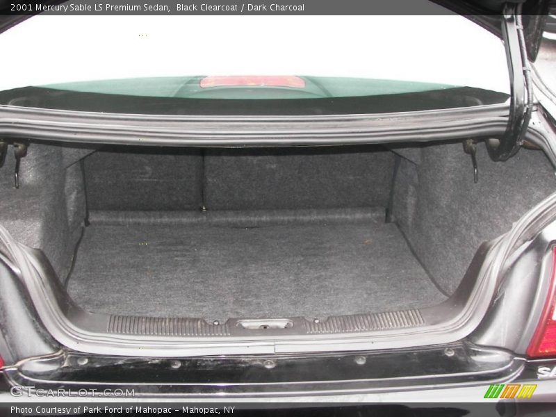 Black Clearcoat / Dark Charcoal 2001 Mercury Sable LS Premium Sedan
