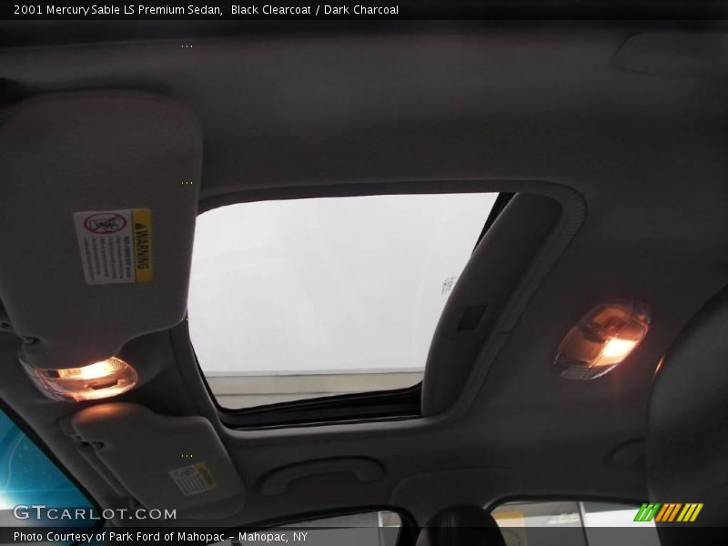Black Clearcoat / Dark Charcoal 2001 Mercury Sable LS Premium Sedan