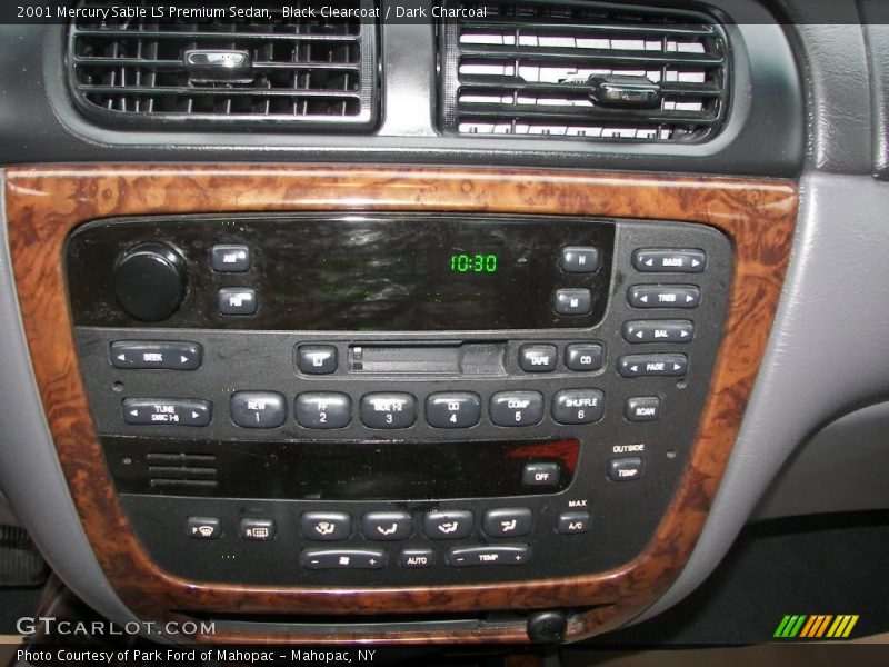 Black Clearcoat / Dark Charcoal 2001 Mercury Sable LS Premium Sedan