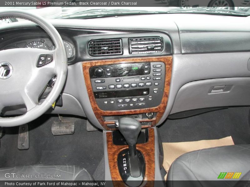 Black Clearcoat / Dark Charcoal 2001 Mercury Sable LS Premium Sedan