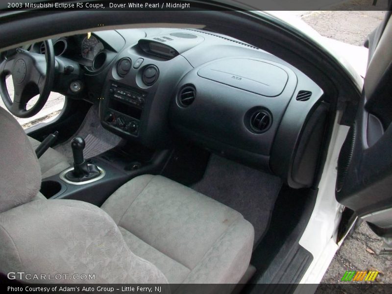 Dover White Pearl / Midnight 2003 Mitsubishi Eclipse RS Coupe