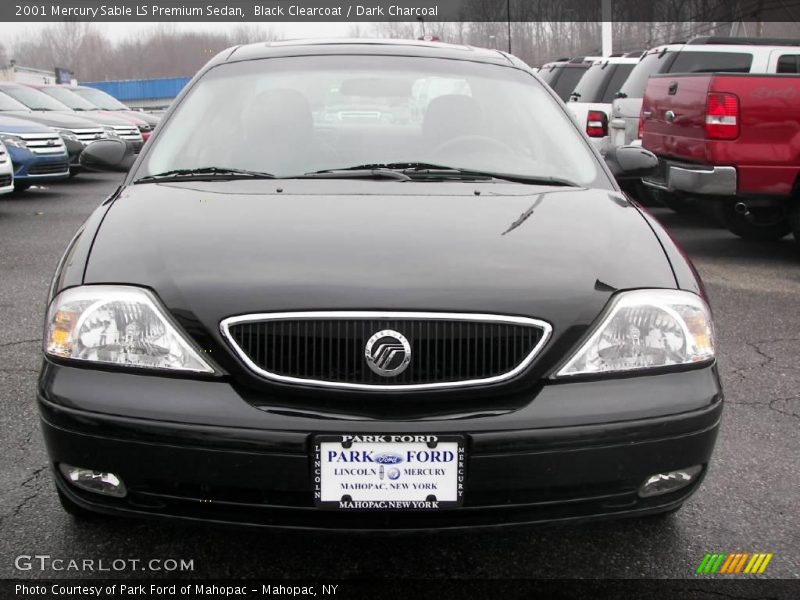 Black Clearcoat / Dark Charcoal 2001 Mercury Sable LS Premium Sedan