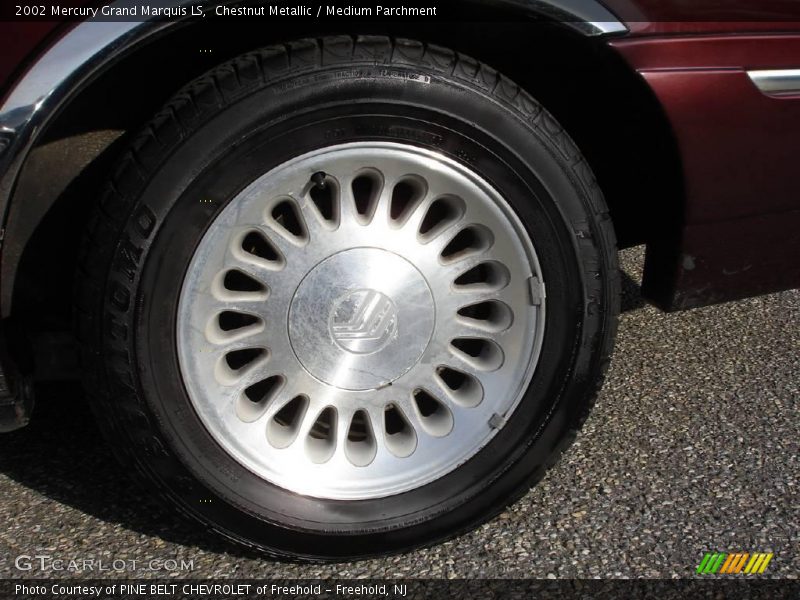 Chestnut Metallic / Medium Parchment 2002 Mercury Grand Marquis LS