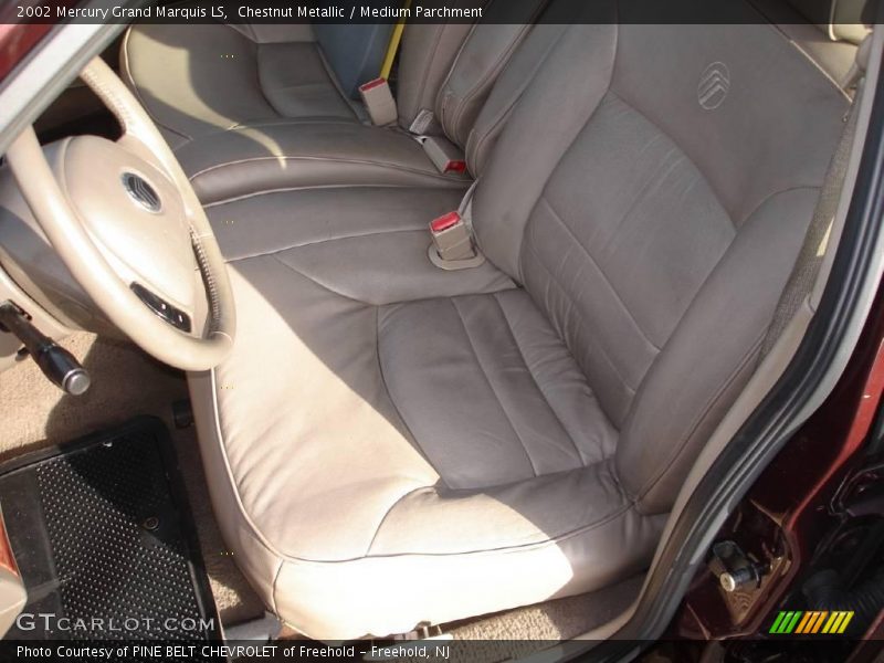 Chestnut Metallic / Medium Parchment 2002 Mercury Grand Marquis LS