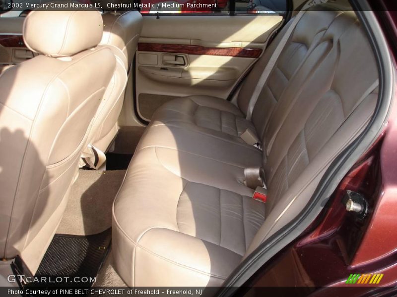 Chestnut Metallic / Medium Parchment 2002 Mercury Grand Marquis LS