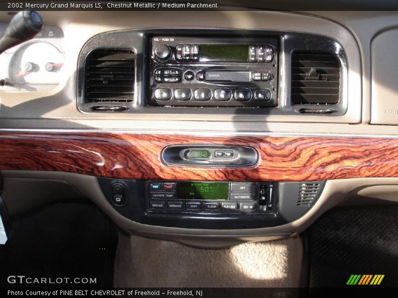Chestnut Metallic / Medium Parchment 2002 Mercury Grand Marquis LS