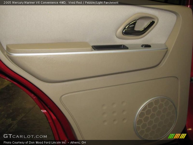 Vivid Red / Pebble/Light Parchment 2005 Mercury Mariner V6 Convenience 4WD