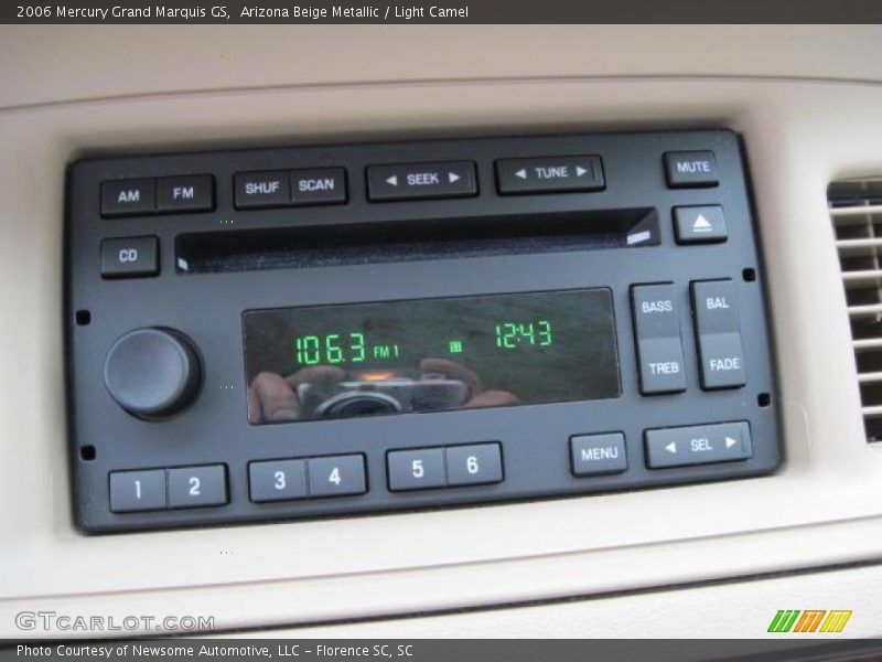 Arizona Beige Metallic / Light Camel 2006 Mercury Grand Marquis GS