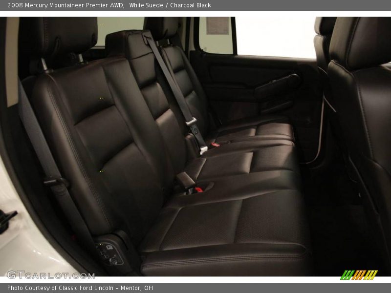 White Suede / Charcoal Black 2008 Mercury Mountaineer Premier AWD