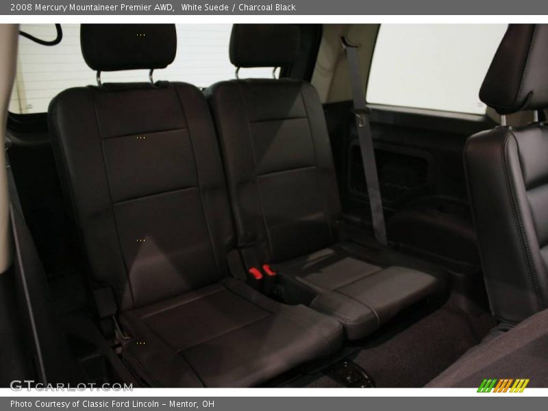 White Suede / Charcoal Black 2008 Mercury Mountaineer Premier AWD