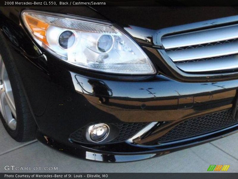 Black / Cashmere/Savanna 2008 Mercedes-Benz CL 550