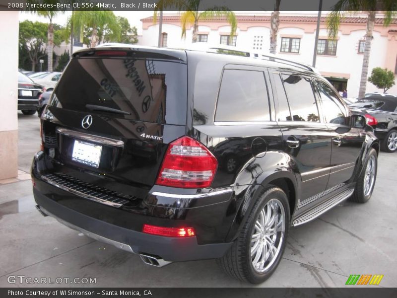 Black / Black 2008 Mercedes-Benz GL 550 4Matic