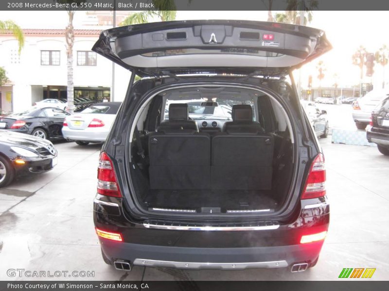 Black / Black 2008 Mercedes-Benz GL 550 4Matic