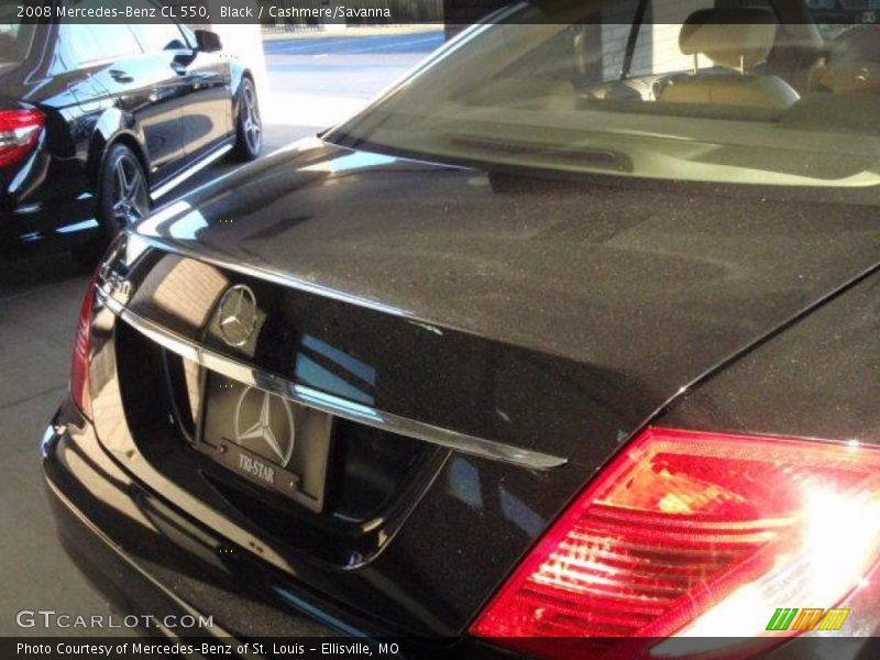 Black / Cashmere/Savanna 2008 Mercedes-Benz CL 550