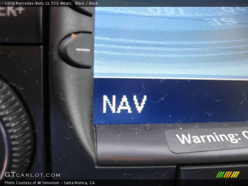 Black / Black 2008 Mercedes-Benz GL 550 4Matic