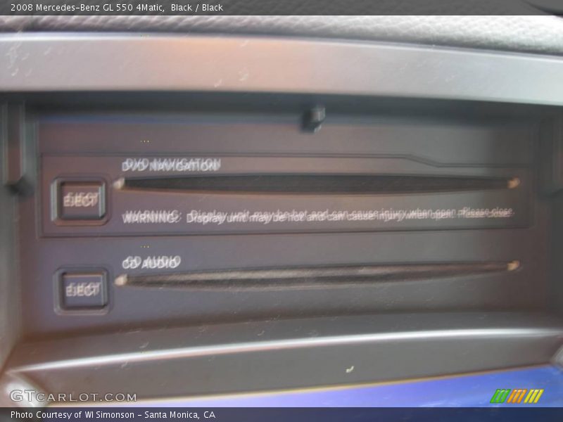 Black / Black 2008 Mercedes-Benz GL 550 4Matic