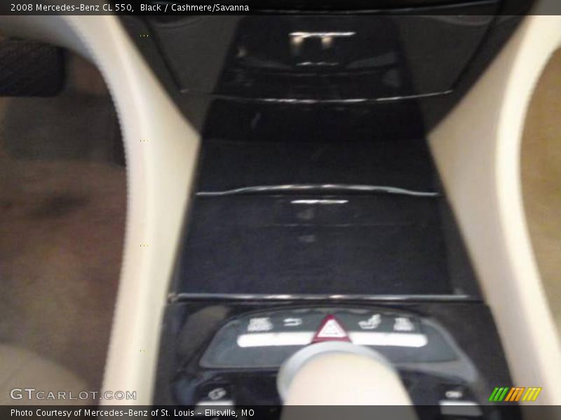 Black / Cashmere/Savanna 2008 Mercedes-Benz CL 550