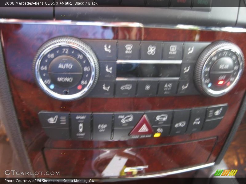 Black / Black 2008 Mercedes-Benz GL 550 4Matic
